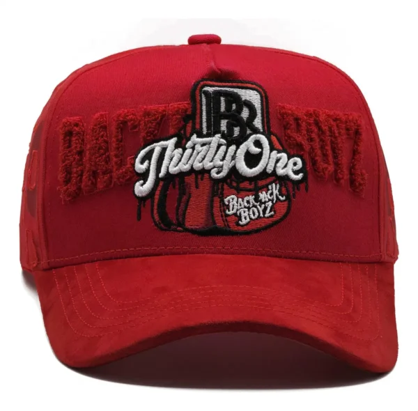 Gorra Curva Ajustable 31 Sombreros X Mochila Boyz Roja