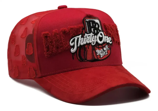 Gorra Curva Ajustable 31 Sombreros X Mochila Boyz Roja