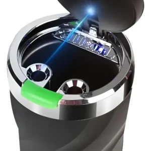 yg Cenicero Led Accesorio Auto Luz Led Apertura Facil Pr Olores