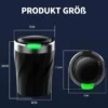 Cenicero Led Accesorio Auto Luz Led Apertura Facil Pr Olores