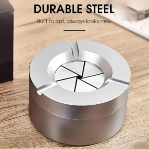 yg11 Cenicero De Coche Sellado Giratorio De 360° Con Cierre Girat