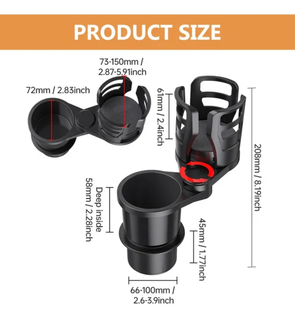 Mega Oferta Dispensador Universal Para Vasos De Coche